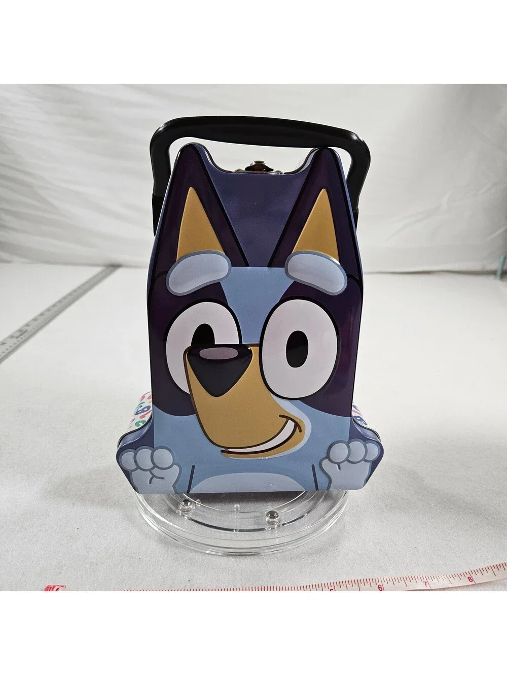 Bluey Head Shaped Tin Bluey 10 Piece Pencil Case Set Bluey Bundle NEW